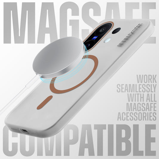 New Sleek Matte MagSafe Case For Vivo X200 FE 5G