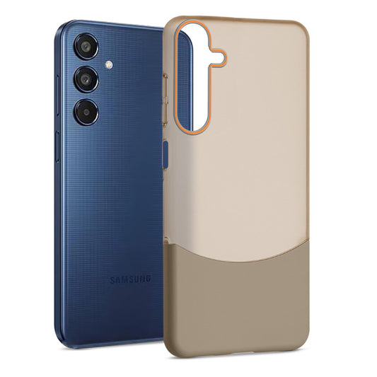 Frosted Hard Back Case For Samsung M35 5G with 2-Cut Interlocking System