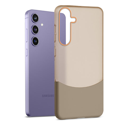 Frosted Hard Back Case For Samsung S24 5G with 2-Cut Interlocking System