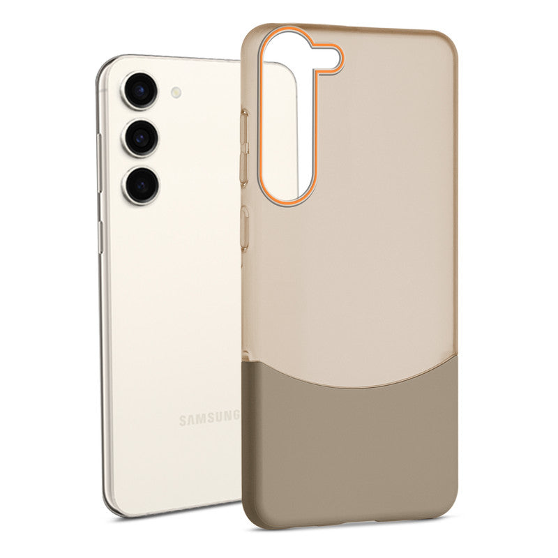 Frosted Case With 2-Cut Interlock For Samsung S23 5G
