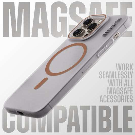 New Elegant Frosted Matte Slim Back With MagSafe Support Back Case For Apple iPhone 12 Pro Max