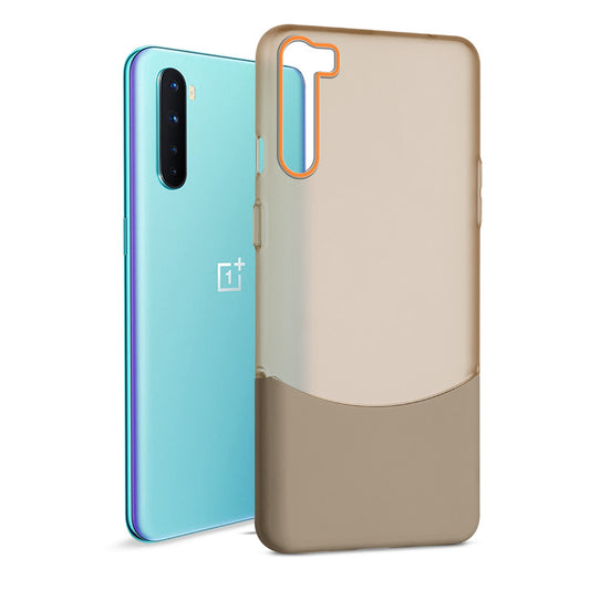 Frosted Case With 2-Cut Interlock For OnePlus Nord 5G