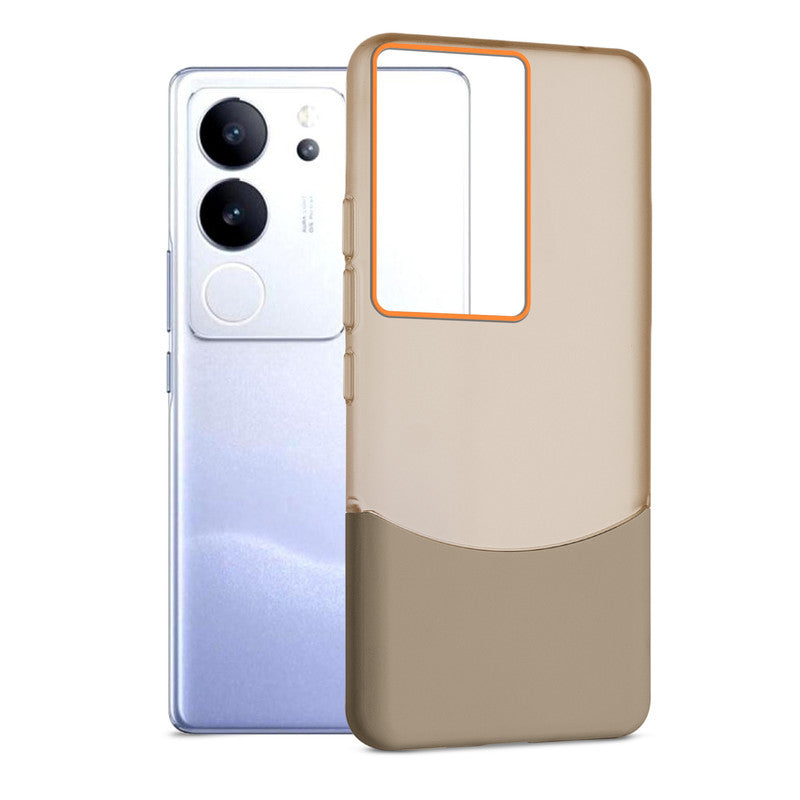 Frosted Case With 2-Cut Interlock For Vivo V29 Pro 5G