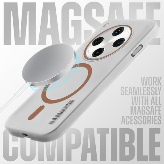 New Sleek Matte MagSafe Case For Oppo Find X8 Pro 5G
