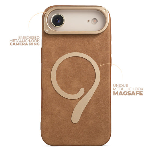 Prime Leather Wireless Charging Compatible Case for Apple iPhone 17 Air