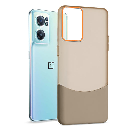 Frosted Case With 2-Cut Interlock For OnePlus Nord CE 2 5G