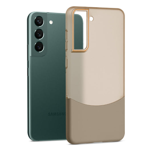 Frosted Case With 2-Cut Interlock For Samsung S21 FE 5G