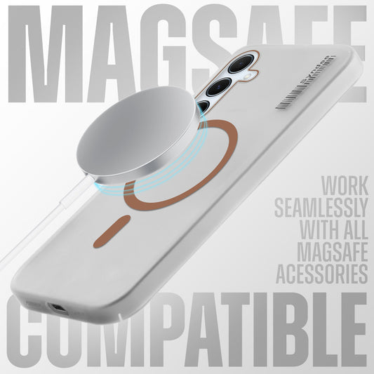 New Sleek Matte MagSafe Case For Samsung A55 5G