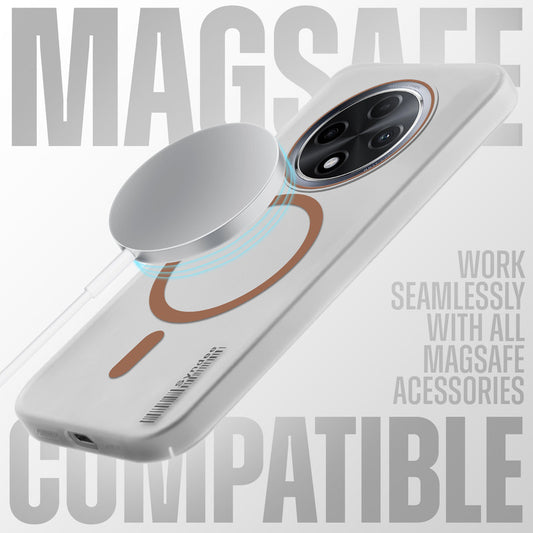 New Sleek Matte MagSafe Case For Oppo F27 Pro Plus 5G