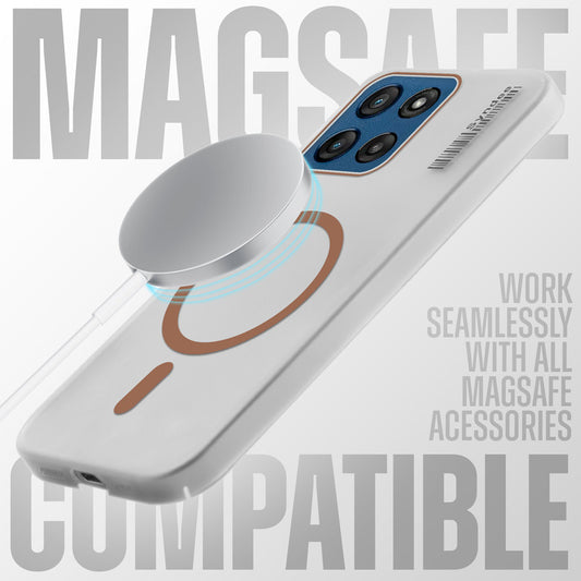 New Sleek Matte MagSafe Case For Motorola Edge 60 Stylus 5G