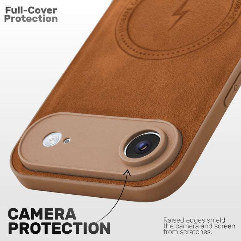 Refined PU Leather Case for Apple iPhone 17 Air