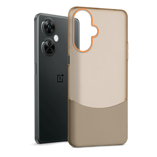 Frosted Case With 2-Cut Interlock For OnePlus Nord CE 3 Lite 5G
