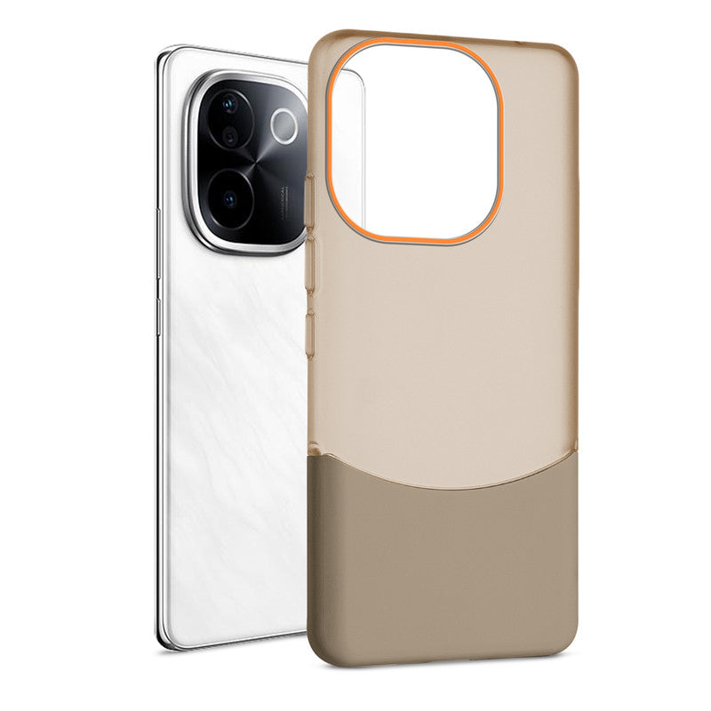 Frosted Case With 2-Cut Interlock For iQOO Z9s Pro 5G