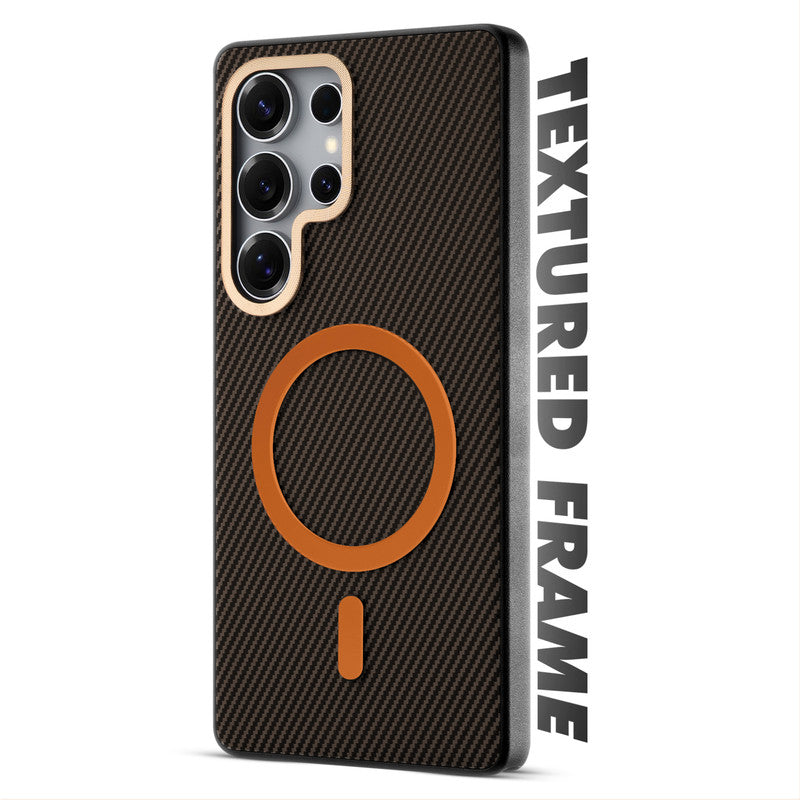 Wireless Charging Support Ready Checks Printed Back Case For Samsung S23 Ultra 5G with Enhanced Grip