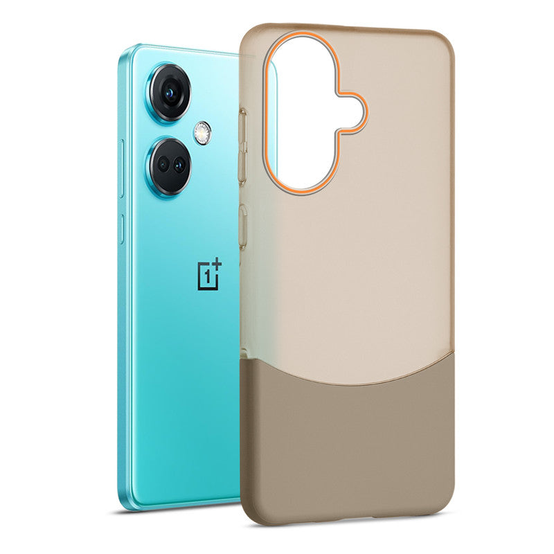 Frosted Case With 2-Cut Interlock For OnePlus Nord CE 3 5G