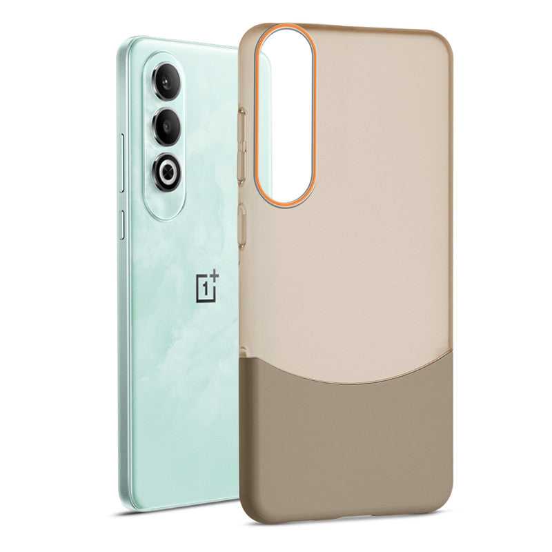 Frosted Case With 2-Cut Interlock For OnePlus Nord CE 4 5G
