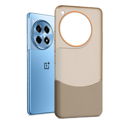 Frosted Case With 2-Cut Interlock For OnePlus 12R 5G