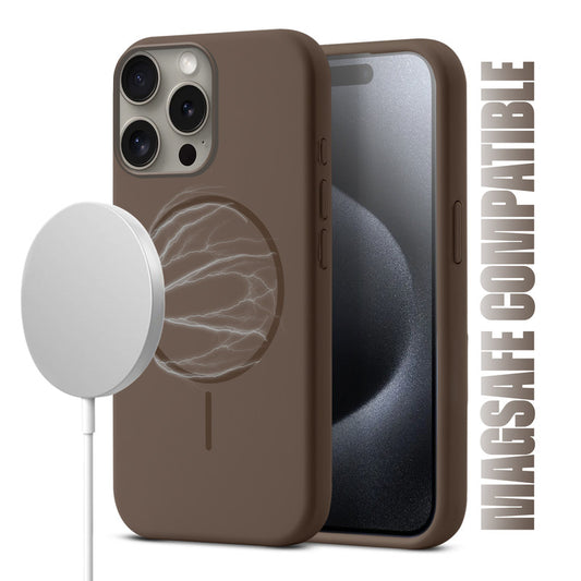 MagSafe Compatible Liquid Silicone Case For Apple iPhone 15 Pro