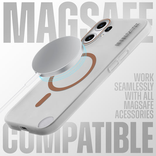 New Elegant Frosted Matte Slim Back With MagSafe Support Back Case For CMF Nothing Phone 2 Pro