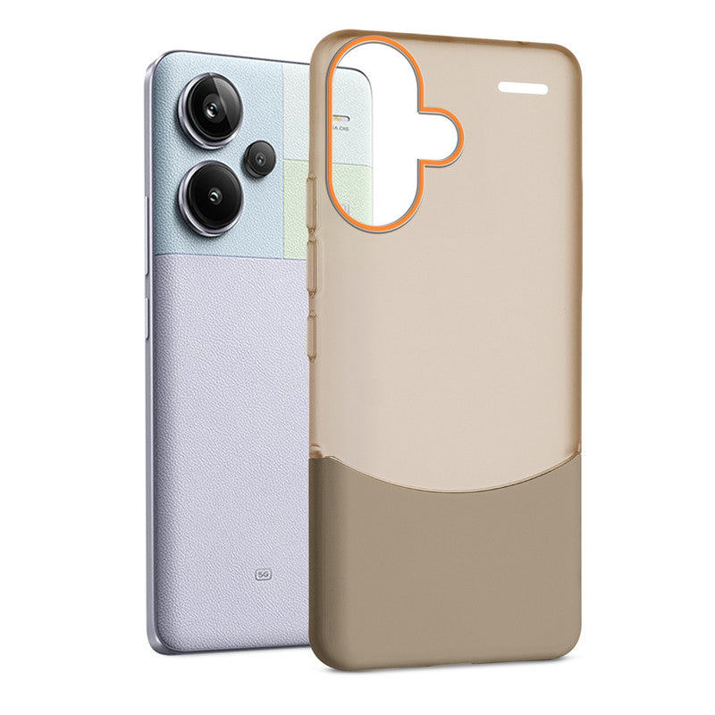 Frosted Case With 2-Cut Interlock For Redmi Note 13 Pro Plus 5G
