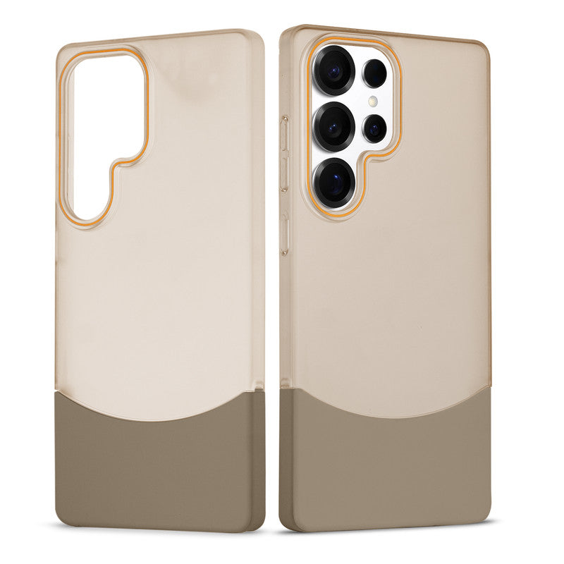 Frosted Case With 2-Cut Interlock For Samsung S25 Ultra 5G