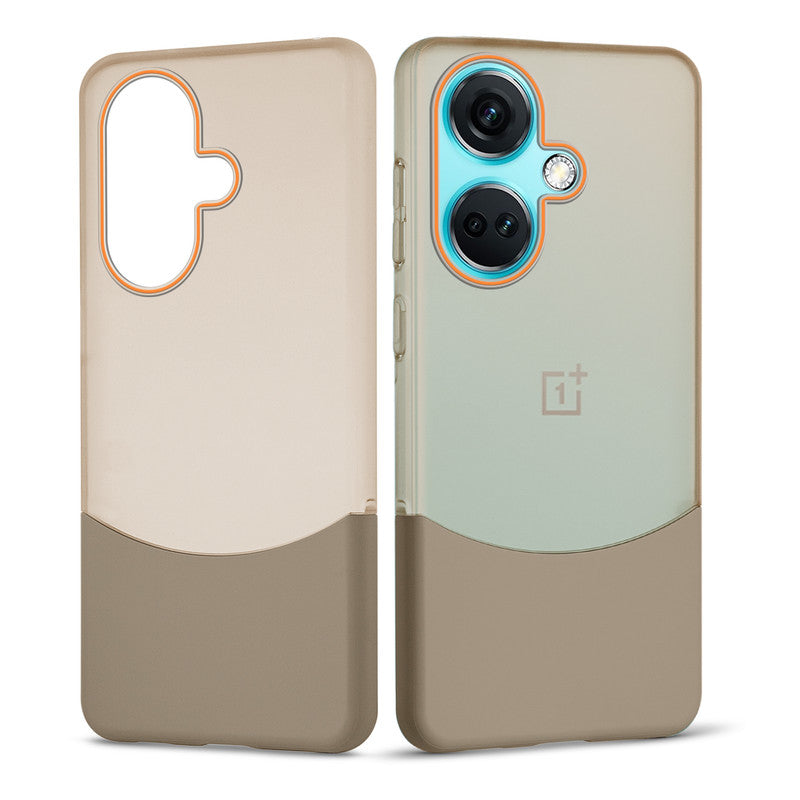 Frosted Case With 2-Cut Interlock For OnePlus Nord CE 3 5G