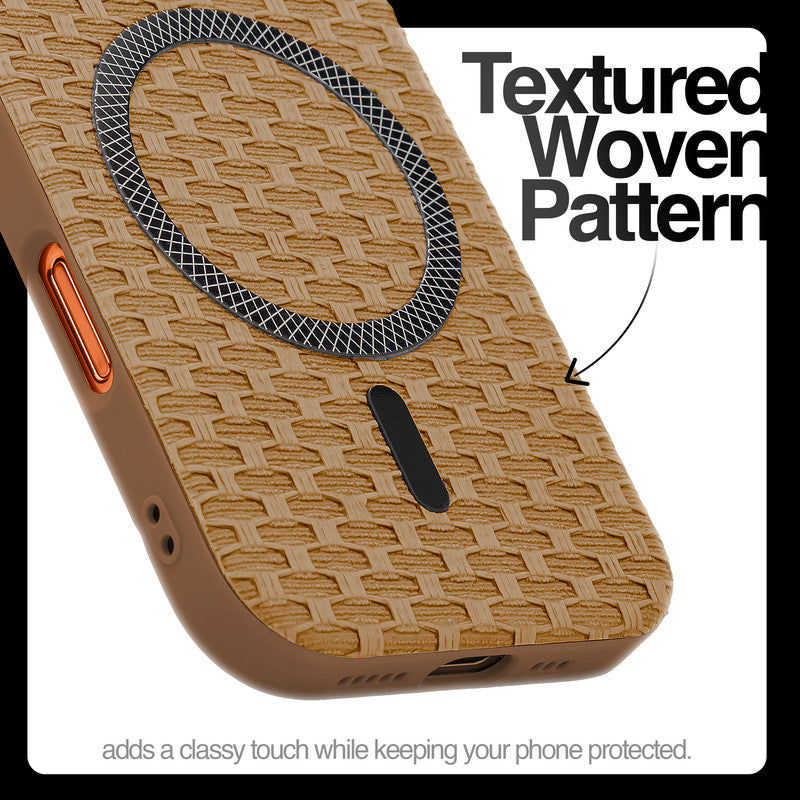 Rugged Silicone Grip Mobile Back Cover Case For Apple iPhone 17 Pro With Wireless Charging Support Support
