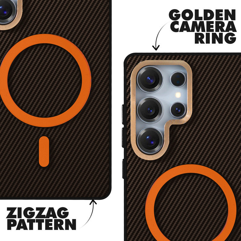 Wireless Charging Support Ready Checks Printed Back Case For Samsung S23 Ultra 5G with Enhanced Grip