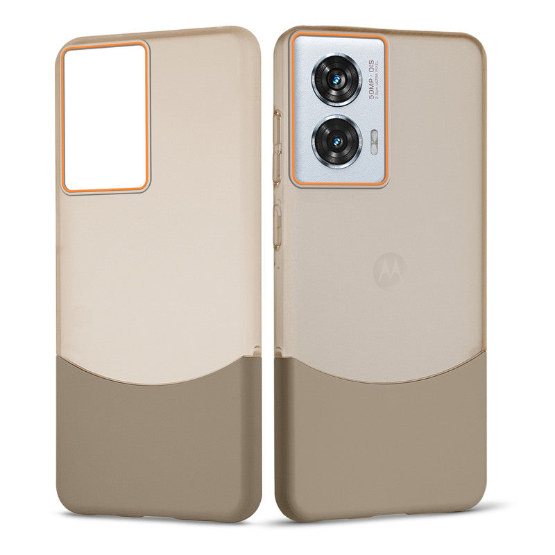 Frosted Case With 2-Cut Interlock For Motorola Moto Edge 50 Fusion 5G