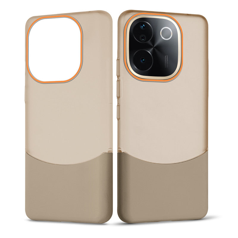 Frosted Case With 2-Cut Interlock For iQOO Z9s Pro 5G