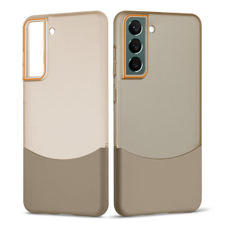 Frosted Case With 2-Cut Interlock For Samsung S21 FE 5G