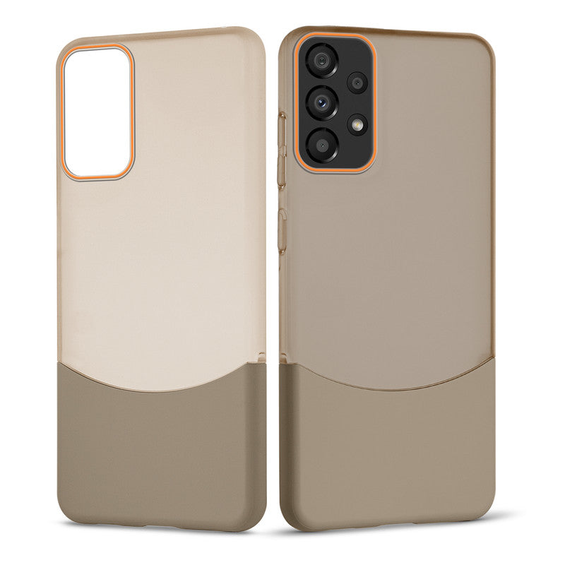 Frosted Case With 2-Cut Interlock For Samsung A33 5G