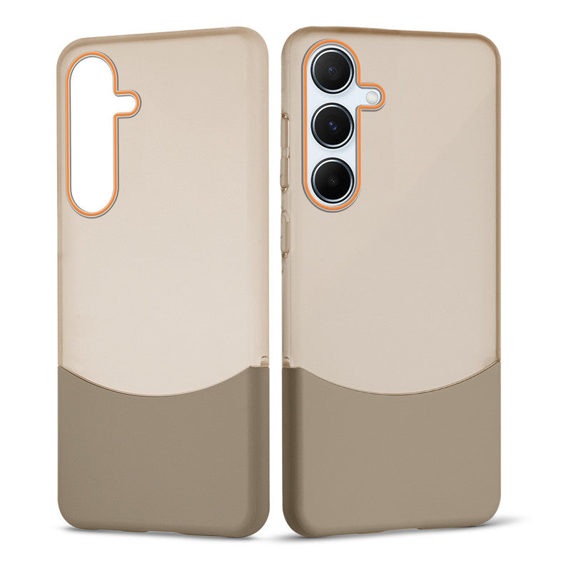 Frosted Case With 2-Cut Interlock For Samsung A35 5G