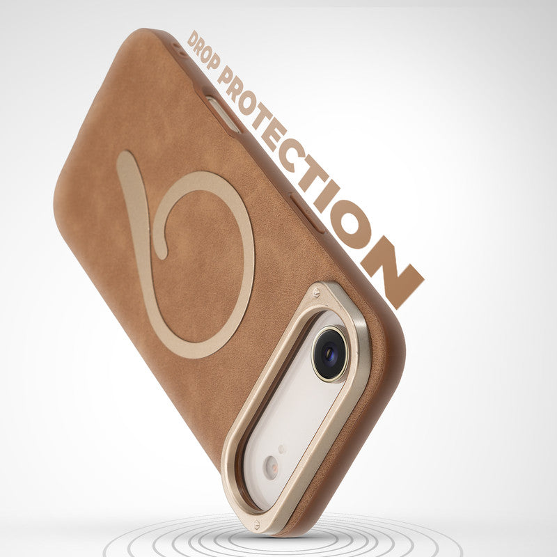 Prime Leather Wireless Charging Compatible Case for Apple iPhone 17 Air