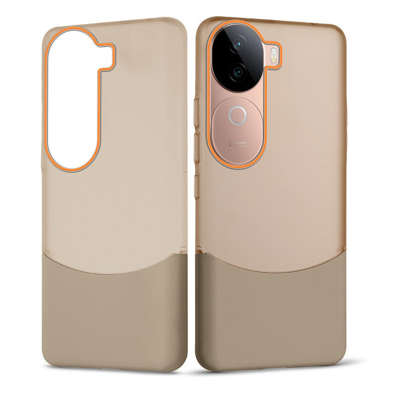 Frosted Case With 2-Cut Interlock For iQOO Z9s 5G