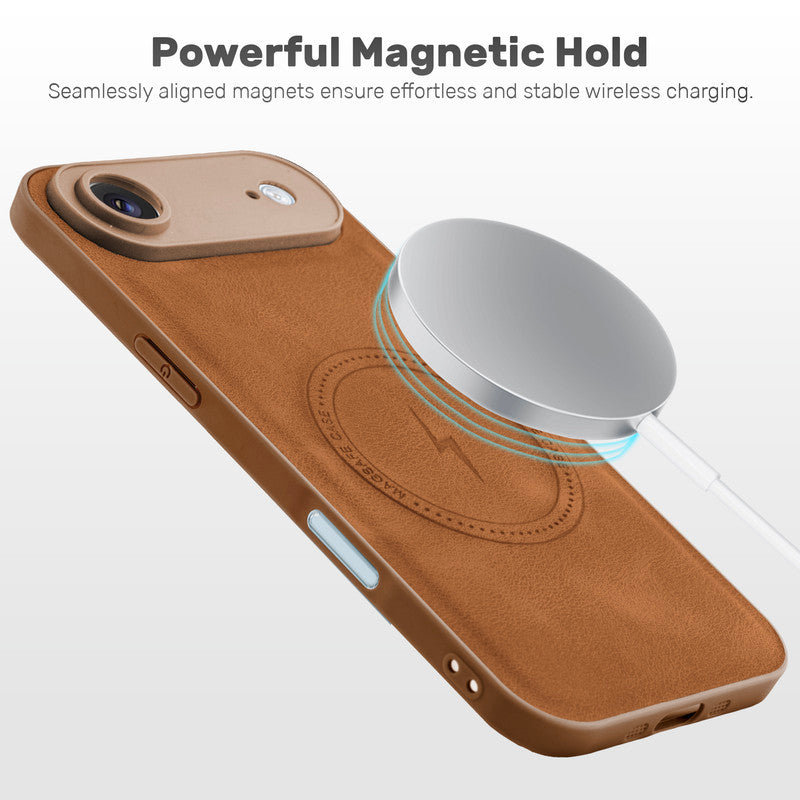Refined PU Leather Case for Apple iPhone 17 Air