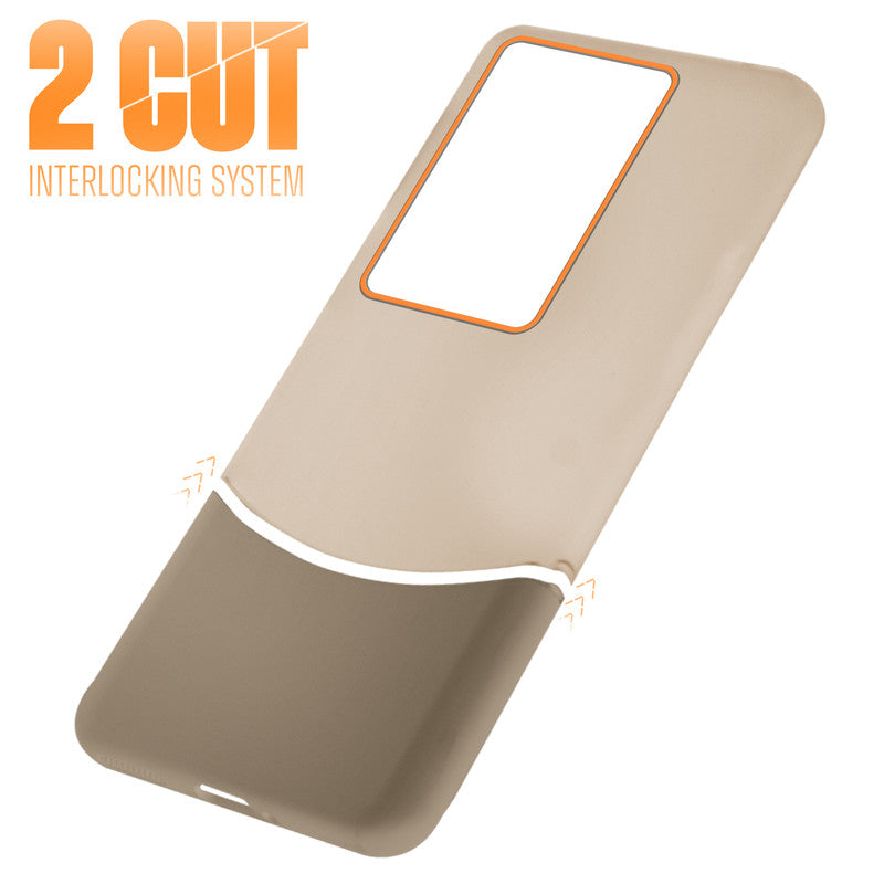 Frosted Case With 2-Cut Interlock For Vivo V29 Pro 5G