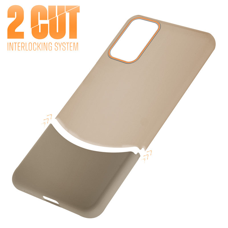 Frosted Case With 2-Cut Interlock For Samsung A33 5G