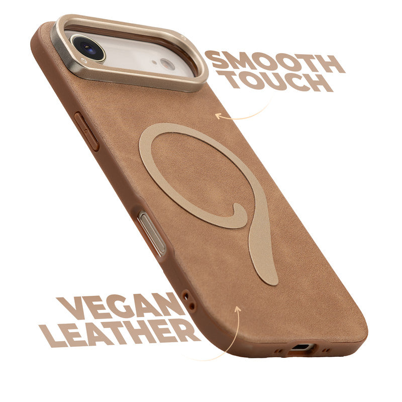 Prime Leather Wireless Charging Compatible Case for Apple iPhone 17 Air