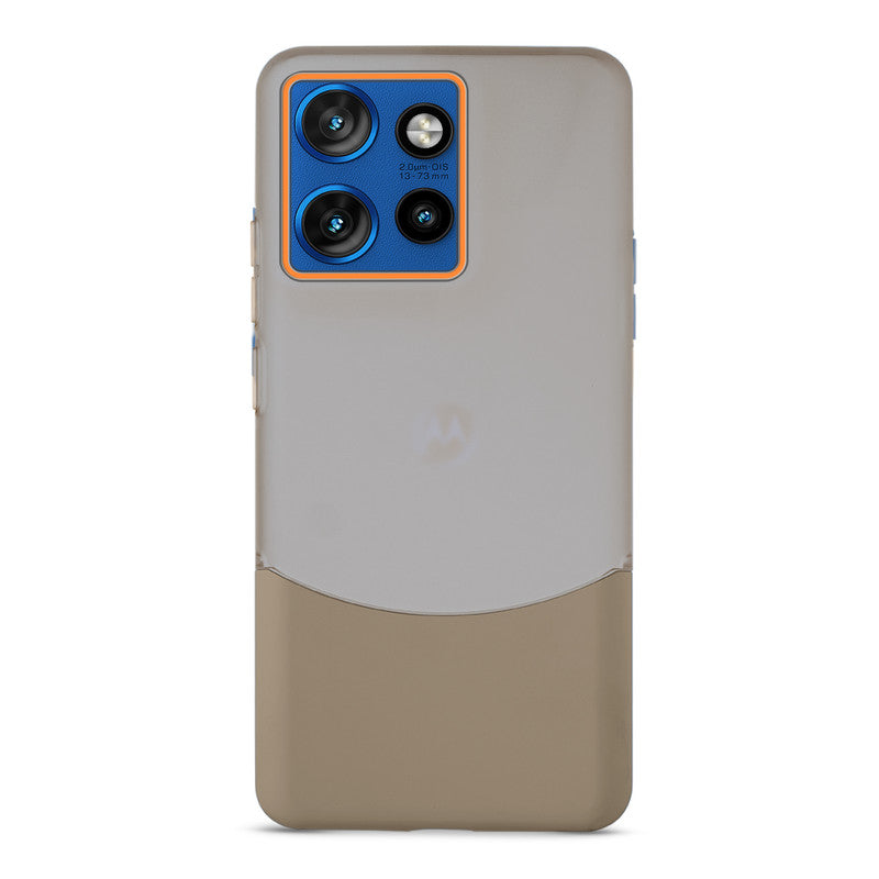 Frosted Case With 2-Cut Interlock For Motorola Moto Edge 50 Neo 5G