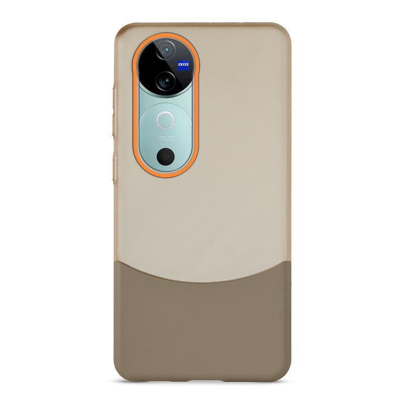 Frosted Case With 2-Cut Interlock For Vivo V40 5G