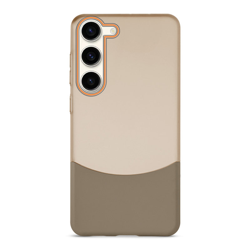 Frosted Case With 2-Cut Interlock For Samsung S23 5G
