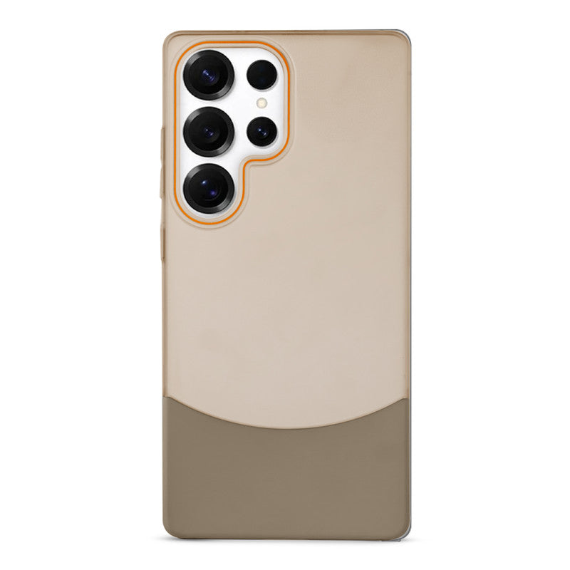 Frosted Case With 2-Cut Interlock For Samsung S25 Ultra 5G