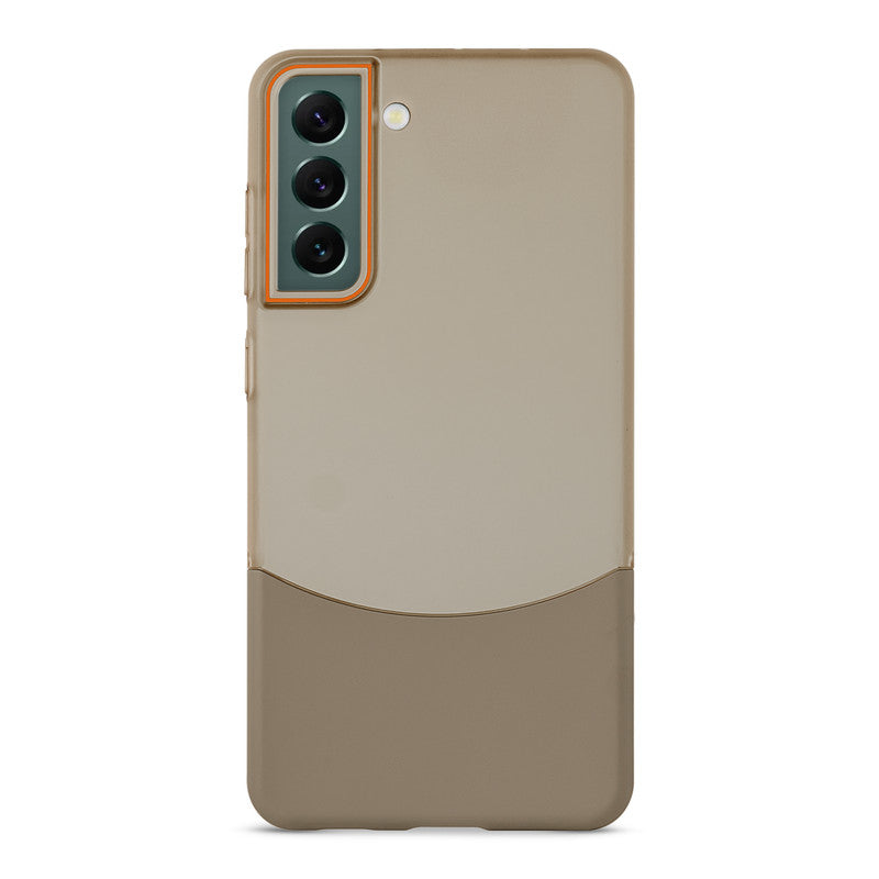 Frosted Case With 2-Cut Interlock For Samsung S21 FE 5G