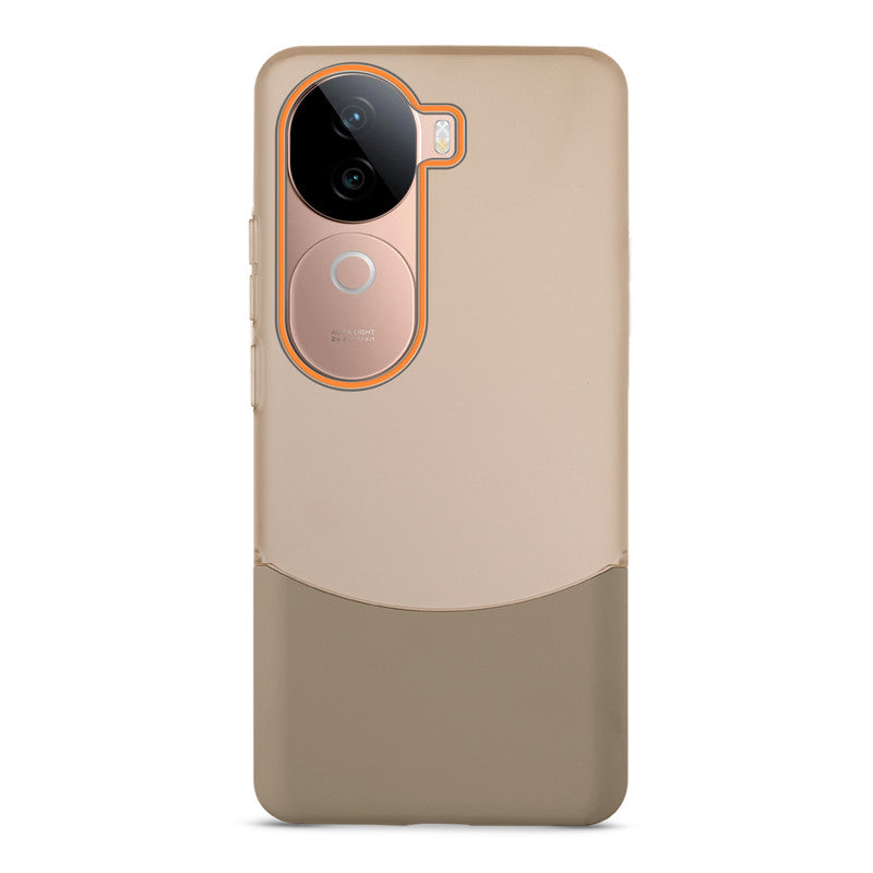 Frosted Case With 2-Cut Interlock For iQOO Z9s 5G