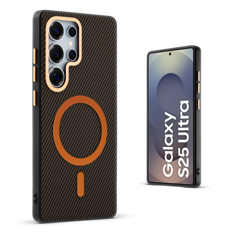 Wireless Charging Support Ready Checks Printed Back Case For Samsung S25 Ultra 5G with Enhanced Grip