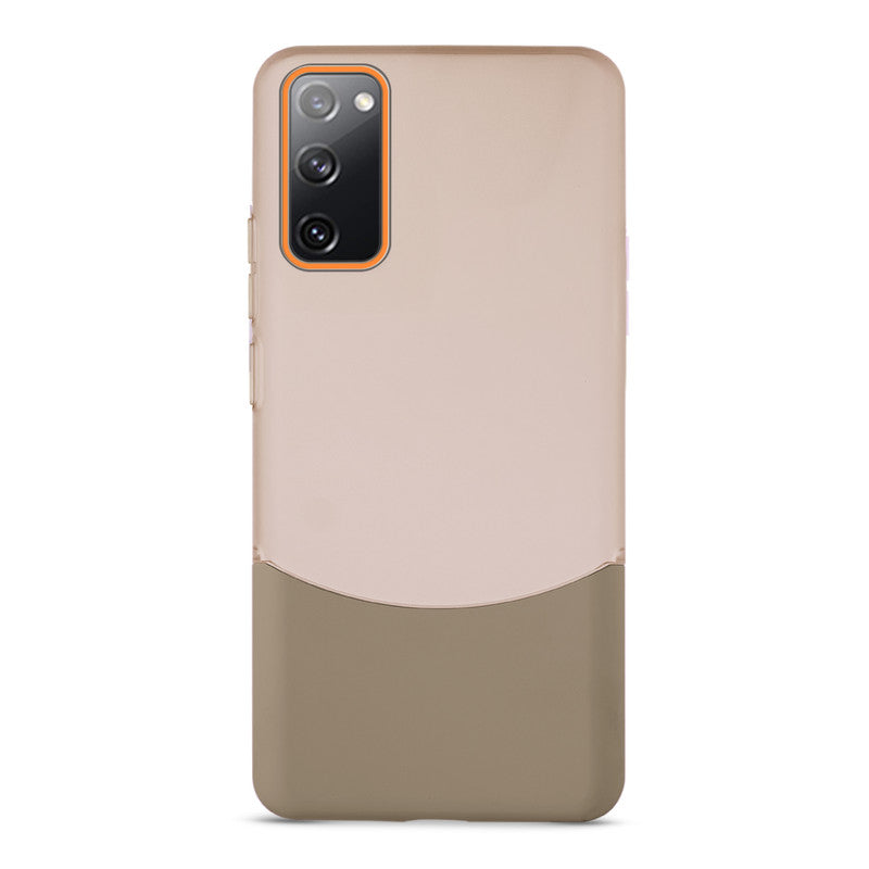 Frosted Case With 2-Cut Interlock For Samsung S20 FE 5G