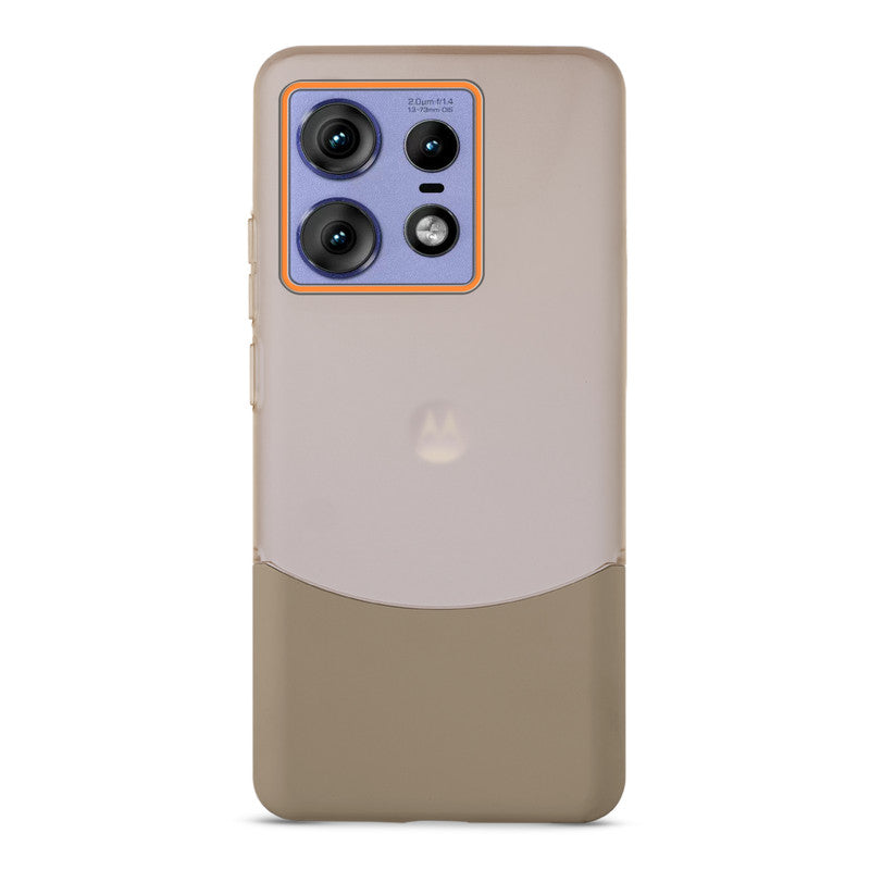 Frosted Case With 2-Cut Interlock For Motorola Moto Edge 50 Pro 5G