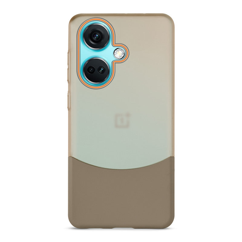 Frosted Case With 2-Cut Interlock For OnePlus Nord CE 3 5G