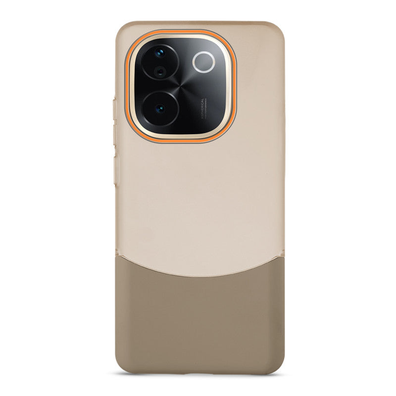 Frosted Case With 2-Cut Interlock For iQOO Z9s Pro 5G